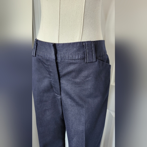 Dalia Collection Dark Navy Pants - Sz 6 - Picture 7 of 10